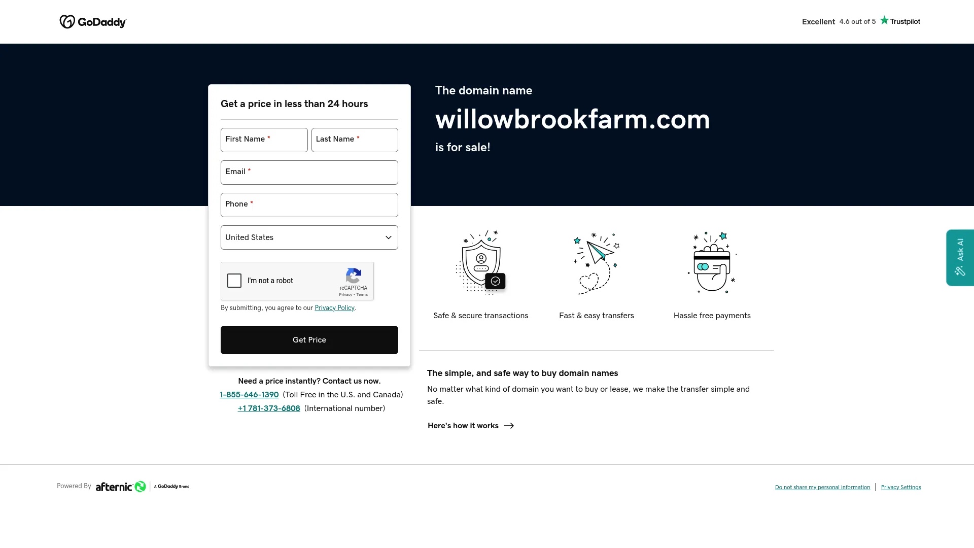 Willow Brook Farm black barn exterior white interior