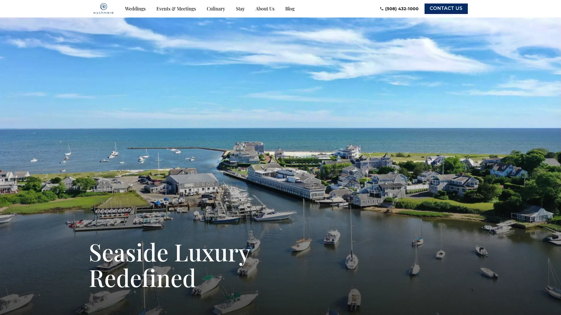 Wychmere Beach Club beachfront wedding venue