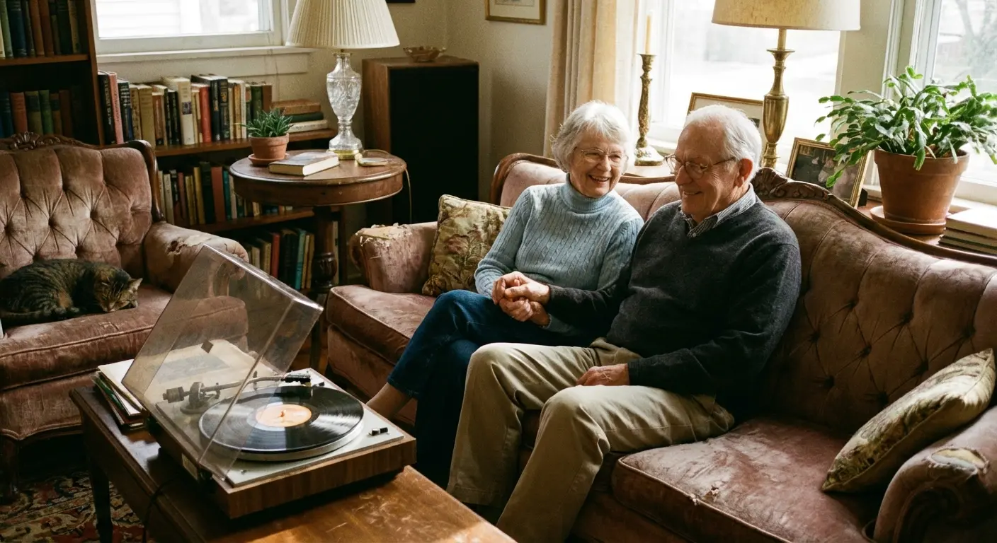 Collage of audio guest book phones in different colors