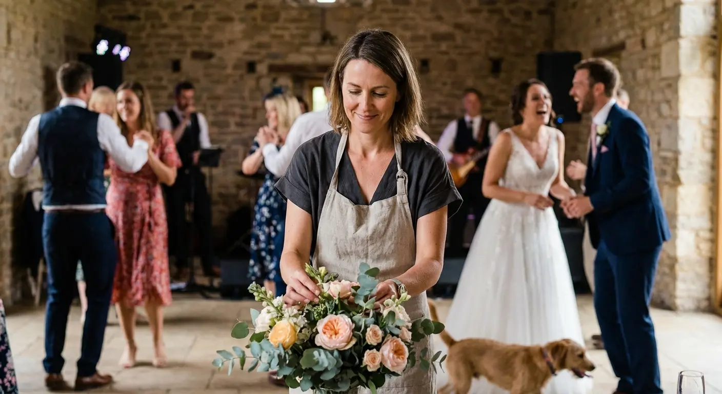 Jen Glantz, the founder and the world's first professional bridesmaid