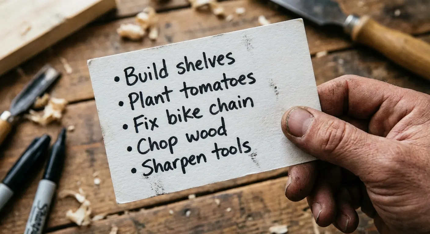 Using index cards for speech notes