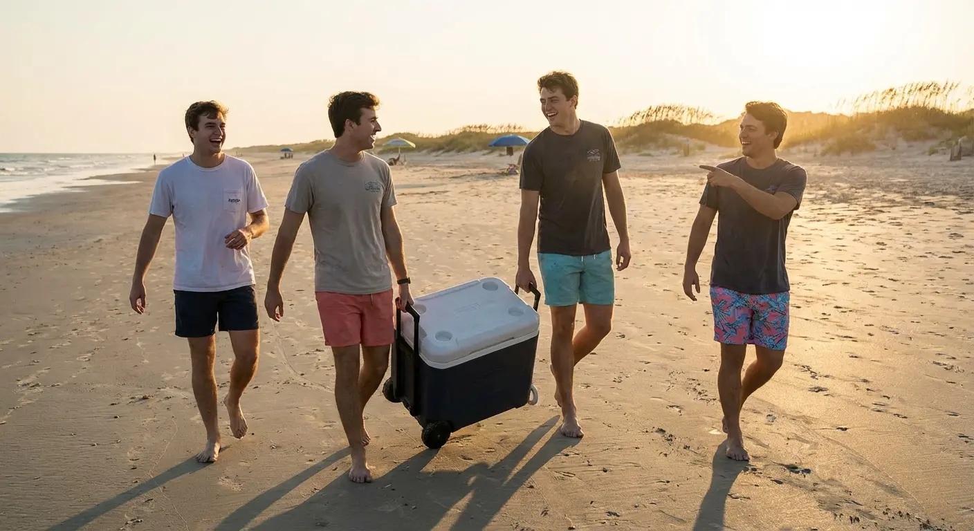 Scenic view of Hilton Head Island coastline perfect for a bachelor weekend