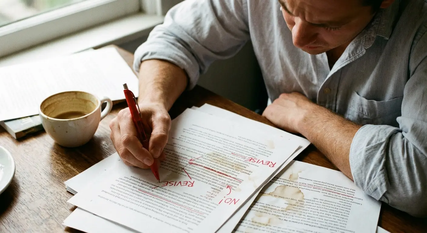 Editing a wedding speech draft