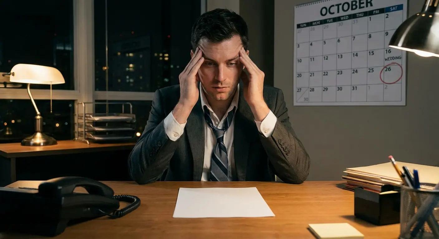 Best man giving a speech at a wedding reception