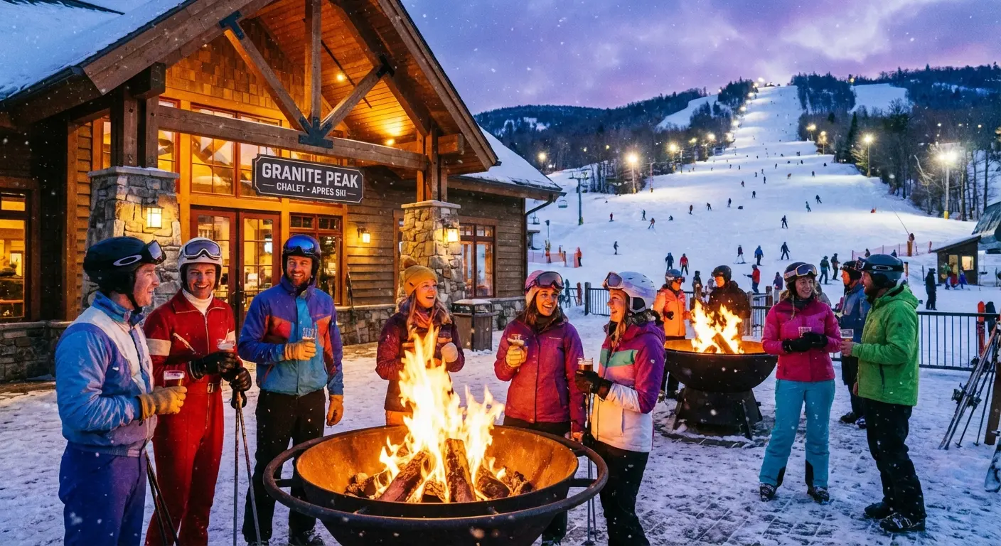 Skiing at Granite Peak Wausau