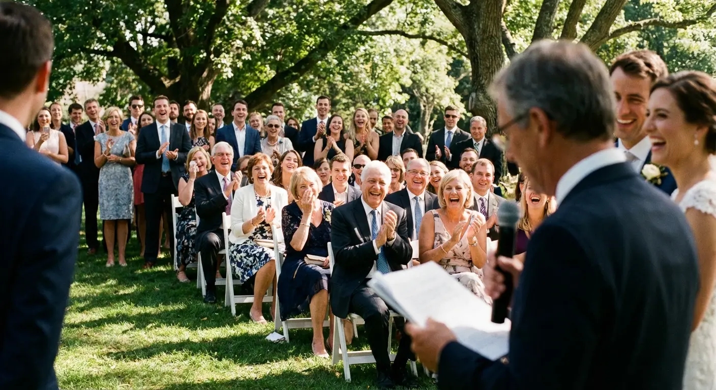 You need to know when to use these. Internet Ordained jokes are your safety net. Use them in the opening to break the ice.