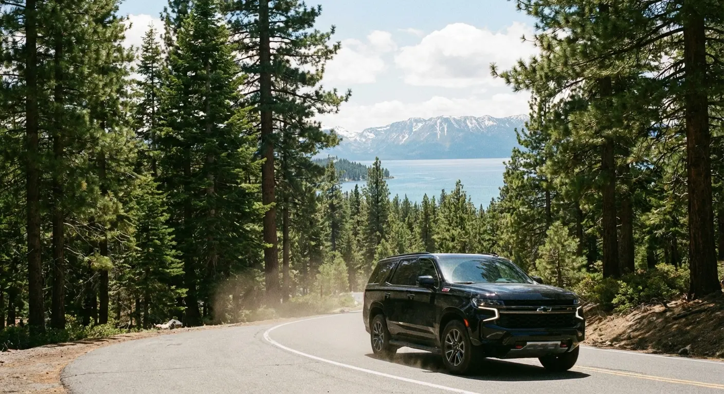 Transportation options including shuttles and SUVs for Lake Tahoe