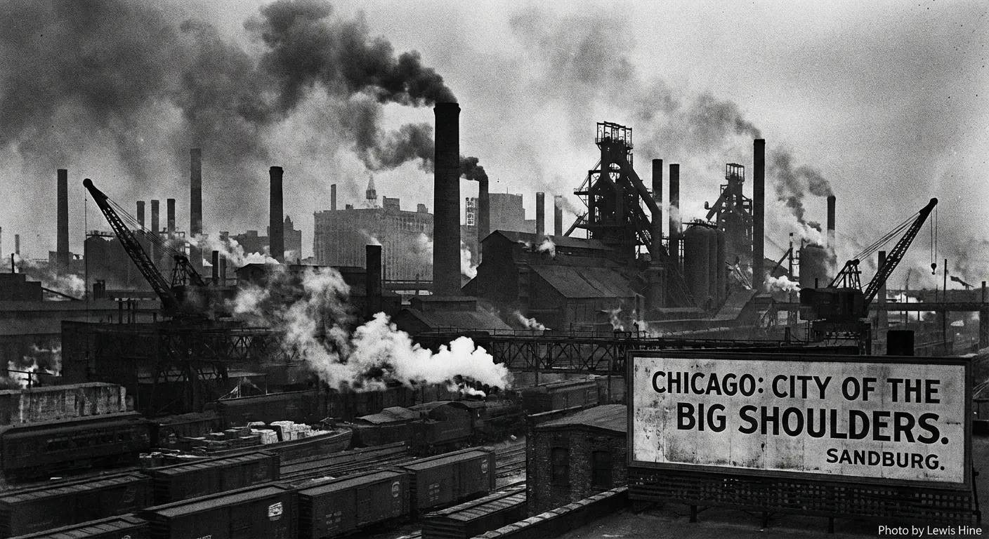 Chicago by Carl Sandburg apostrophe example