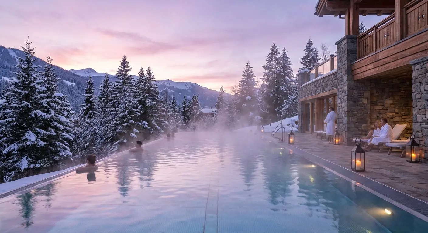 Sundara Inn and Spa outdoor heated pool