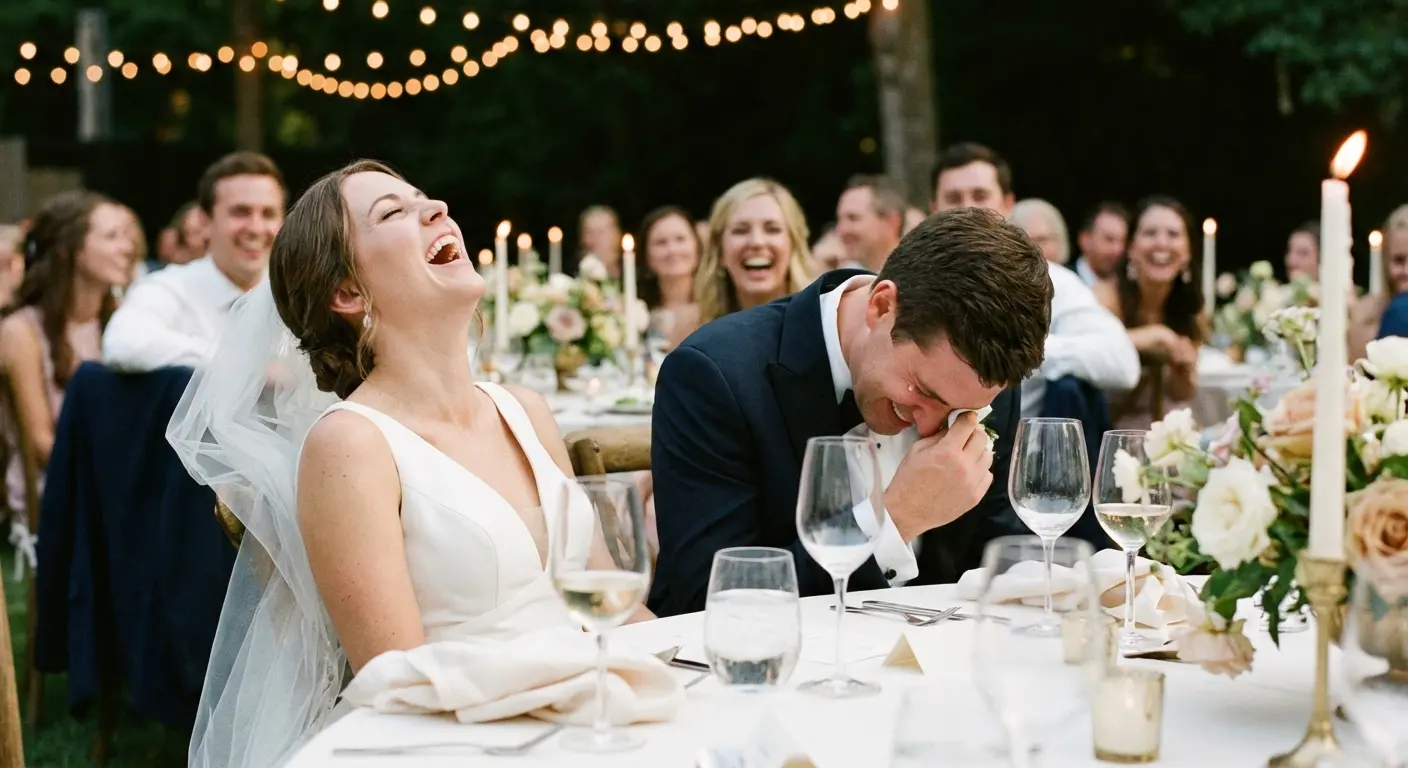 Toast vs Roast in a wedding speech