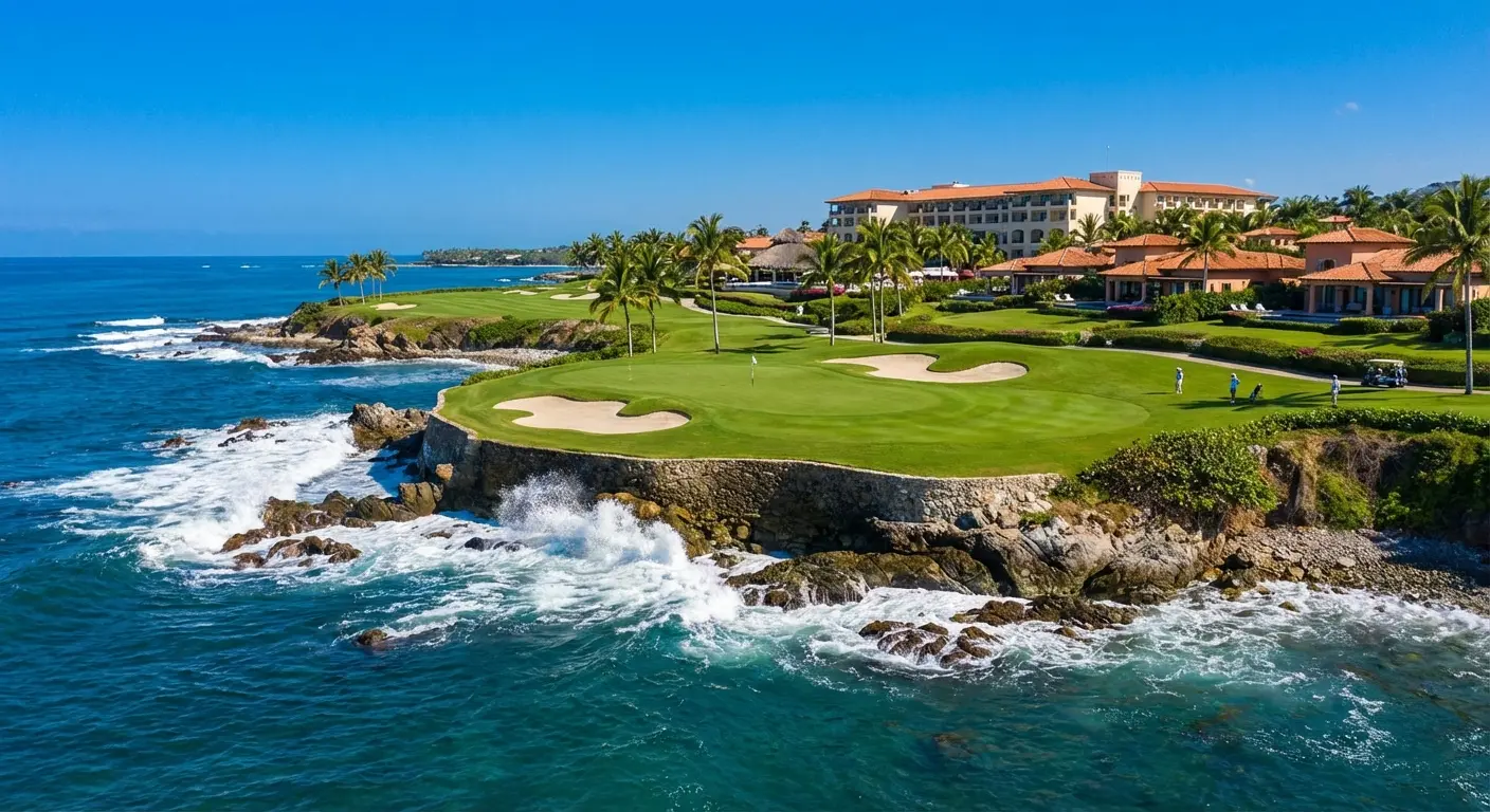 Punta Mita luxury resort golf course