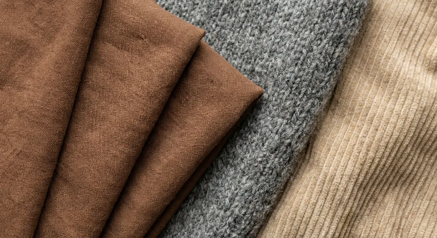 Brown shirt with white paper test for undertones