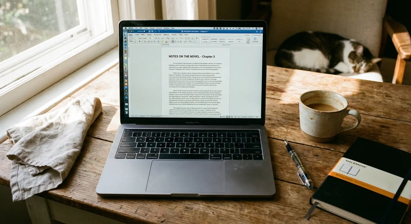 Concerned man looking at laptop screen
