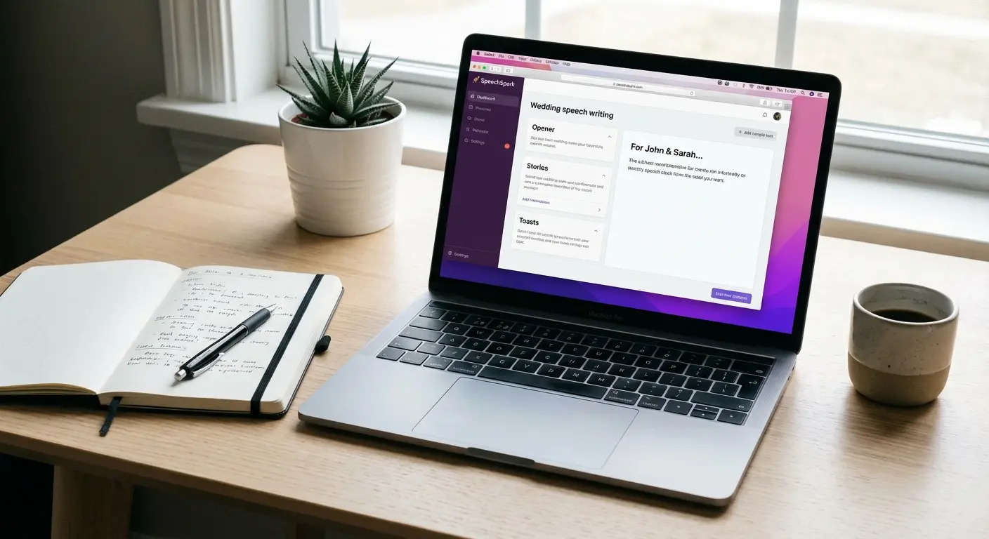 Professional wedding speech writing help