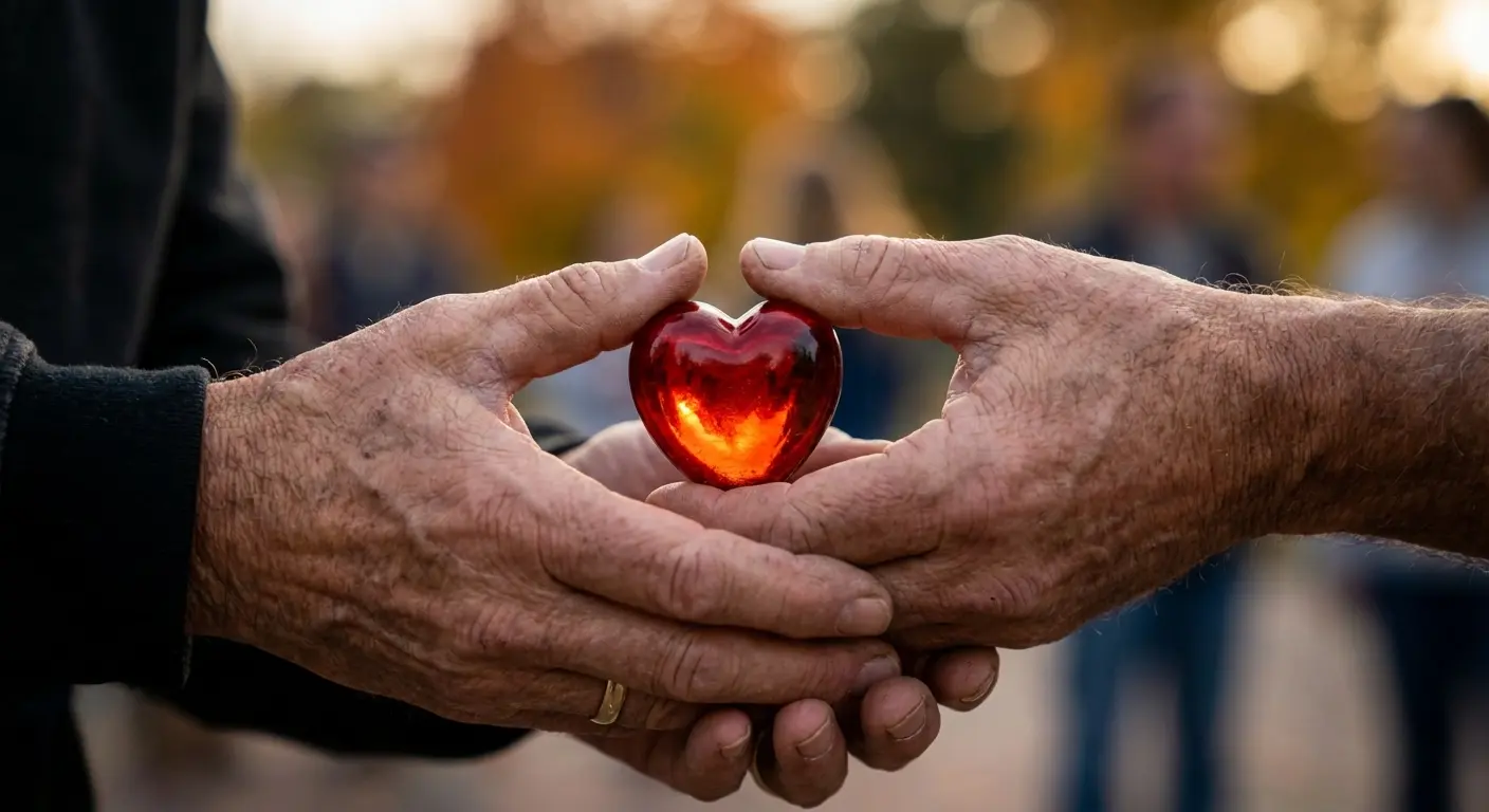 Abstract art depicting the unity and sentimentality of E.E. Cummings' poetry