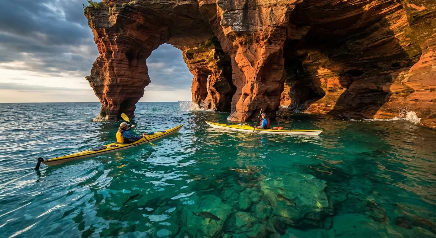 Bayfield Apostle Islands sea caves