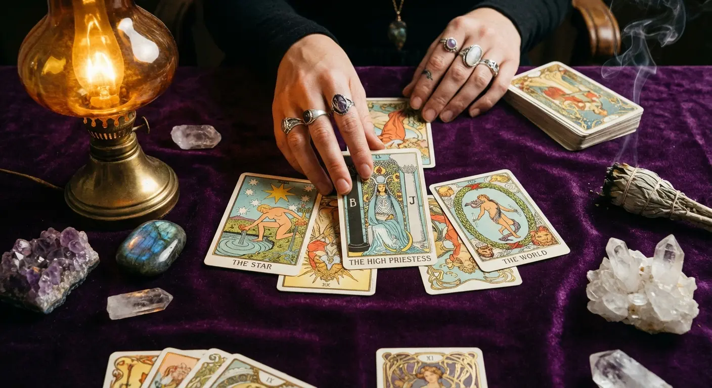 Setting the mood for a mystical, quiet evening.