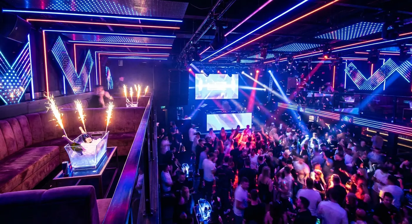 VIP Table at The District Nightclub Oahu