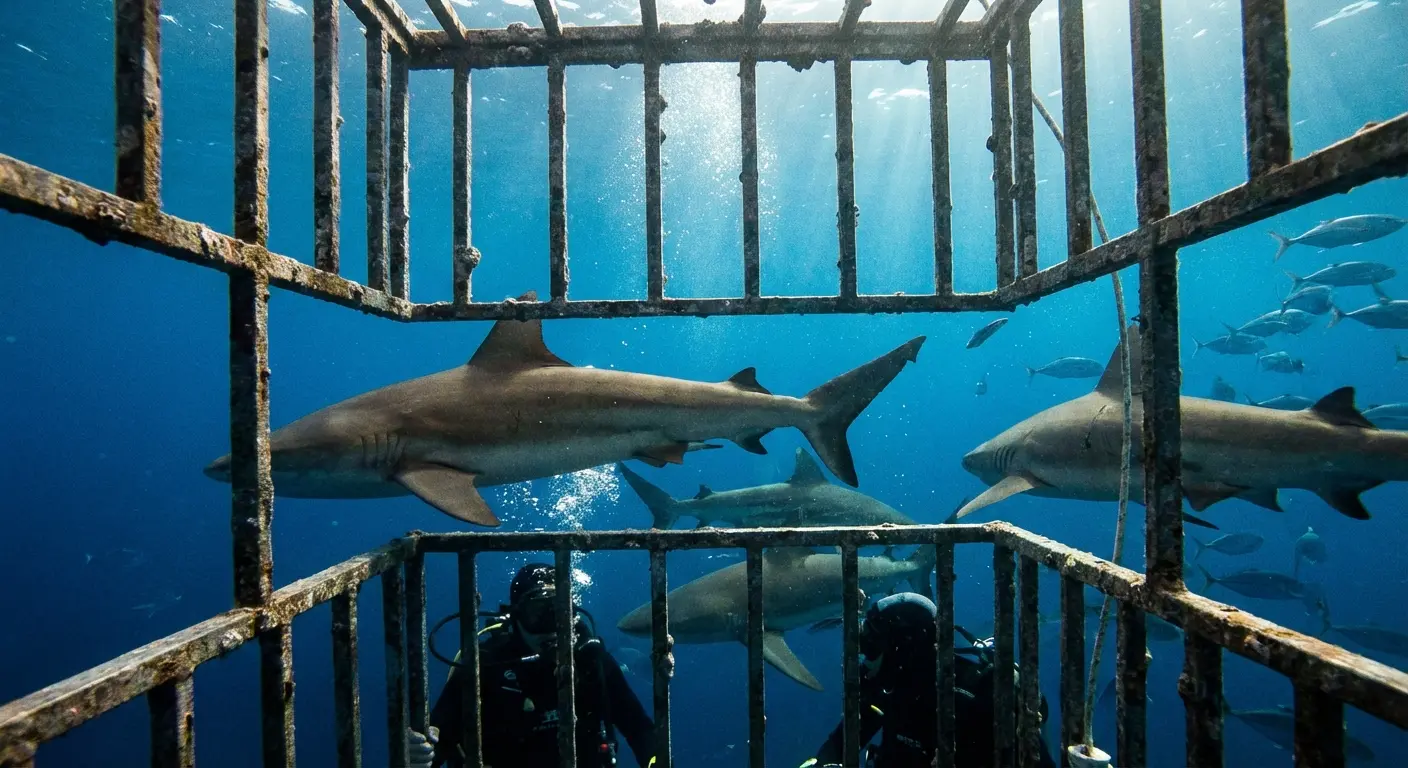 Pelagic Shark Cage Diving Oahu North Shore
