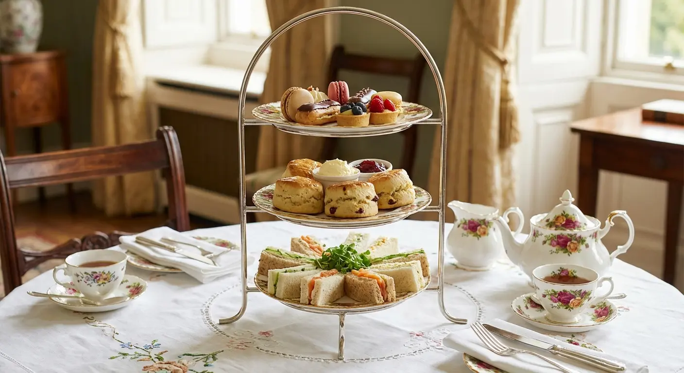 The sophistication and structure of high tea.