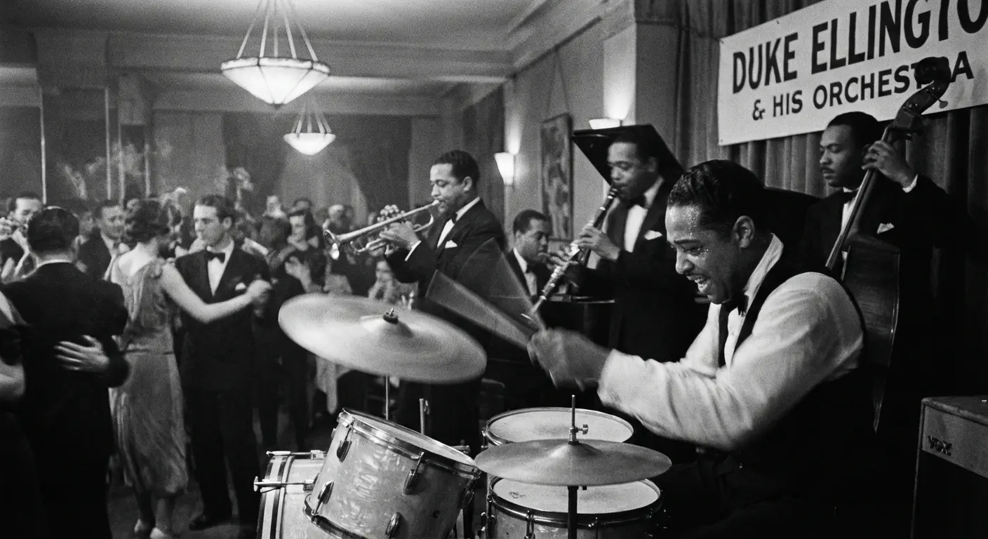 Jazz club atmosphere