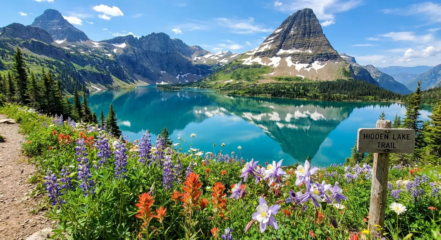 Scenic view of Jenny Lake and Grand Teton mountains