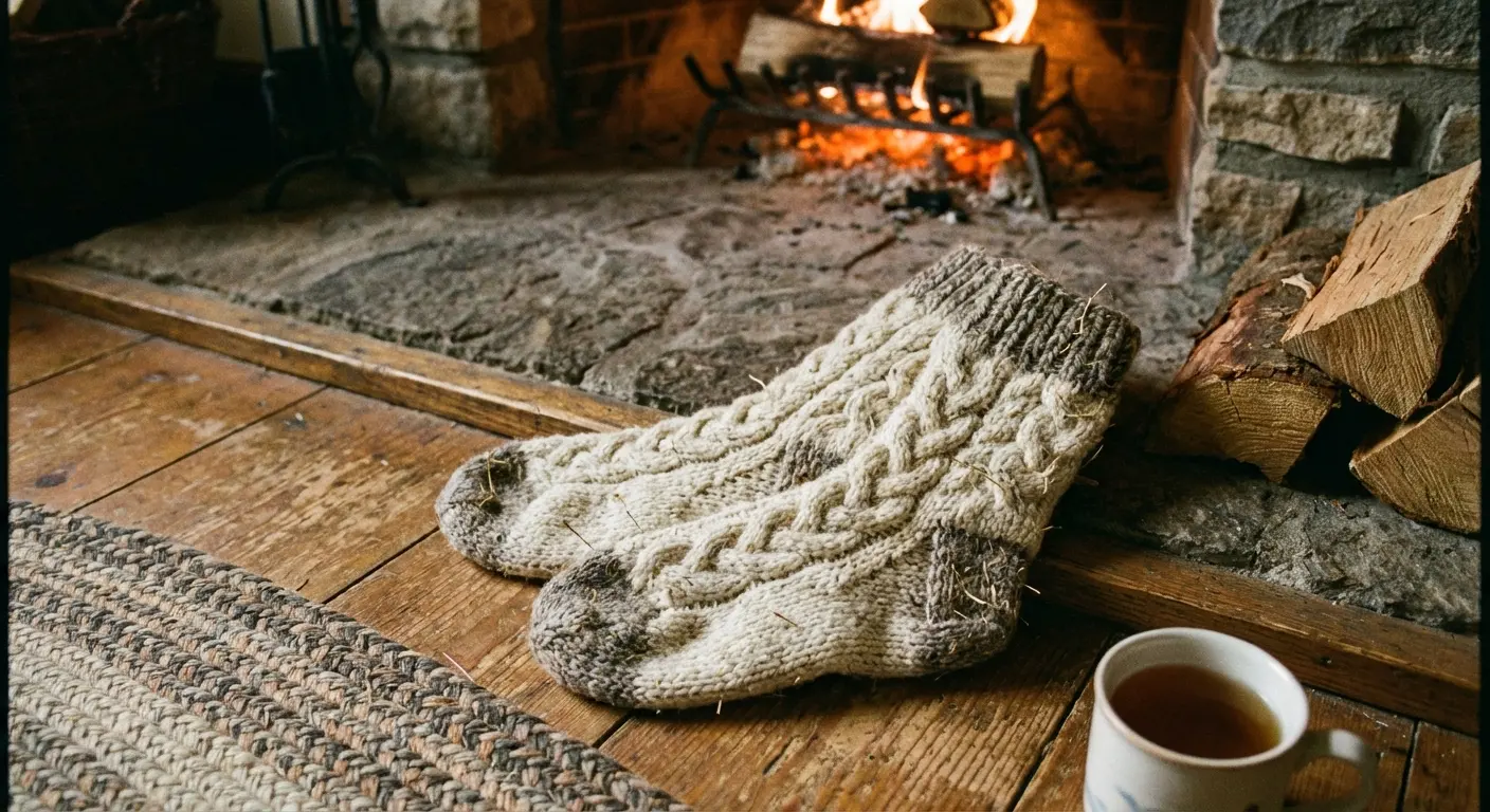 Ode to My Socks by Pablo Neruda illustration