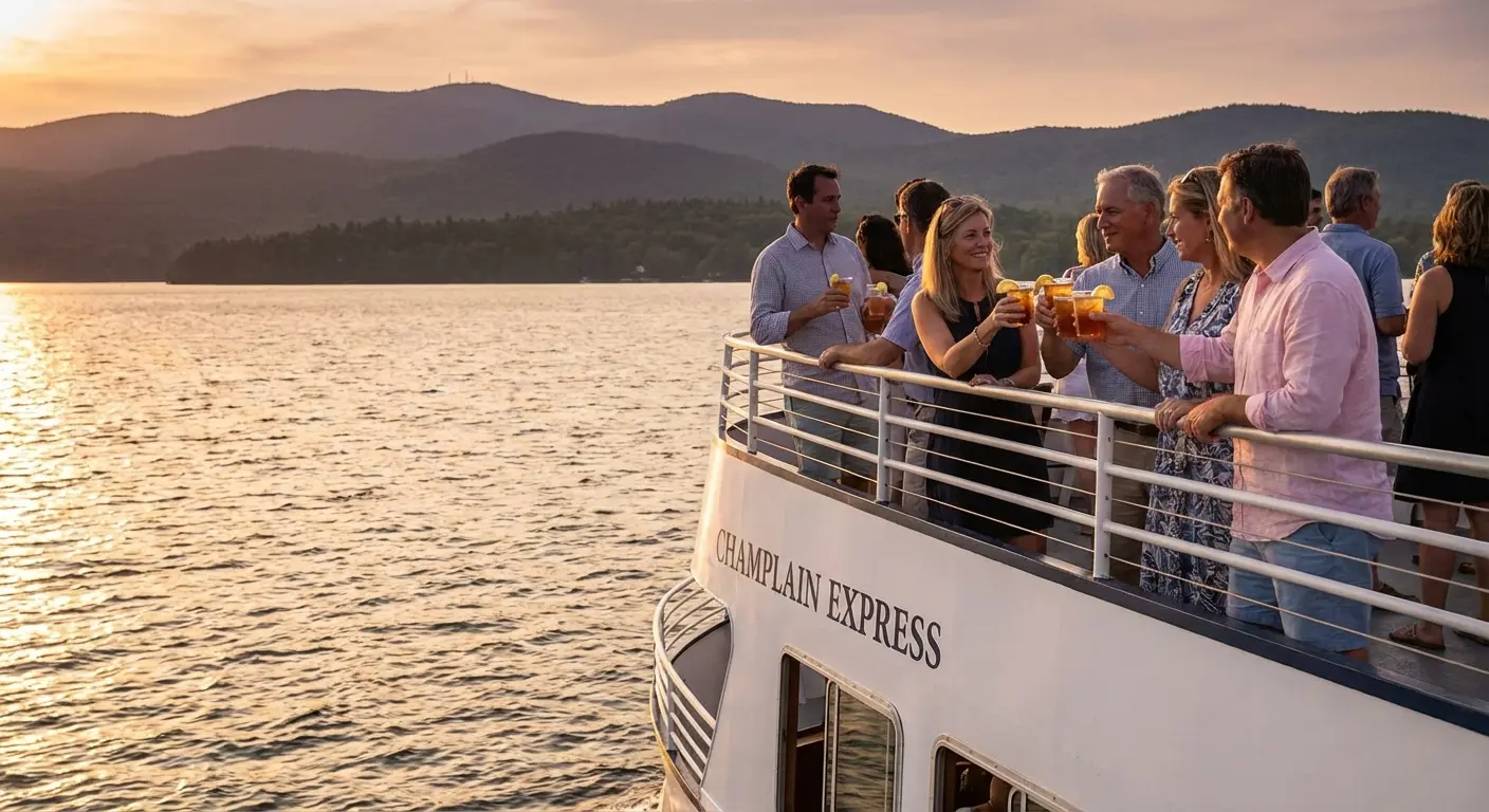 Sunset Cruise on Lake Champlain