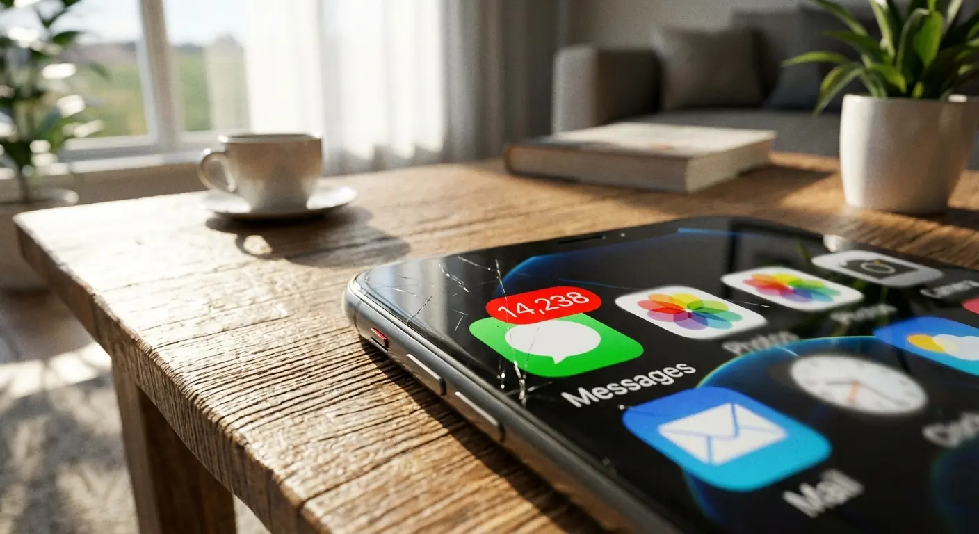 Wedding guests checking their phones during the reception