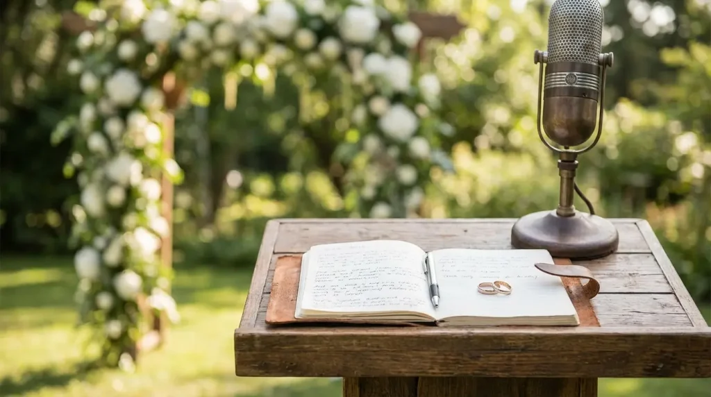 wedding officiant speech examples